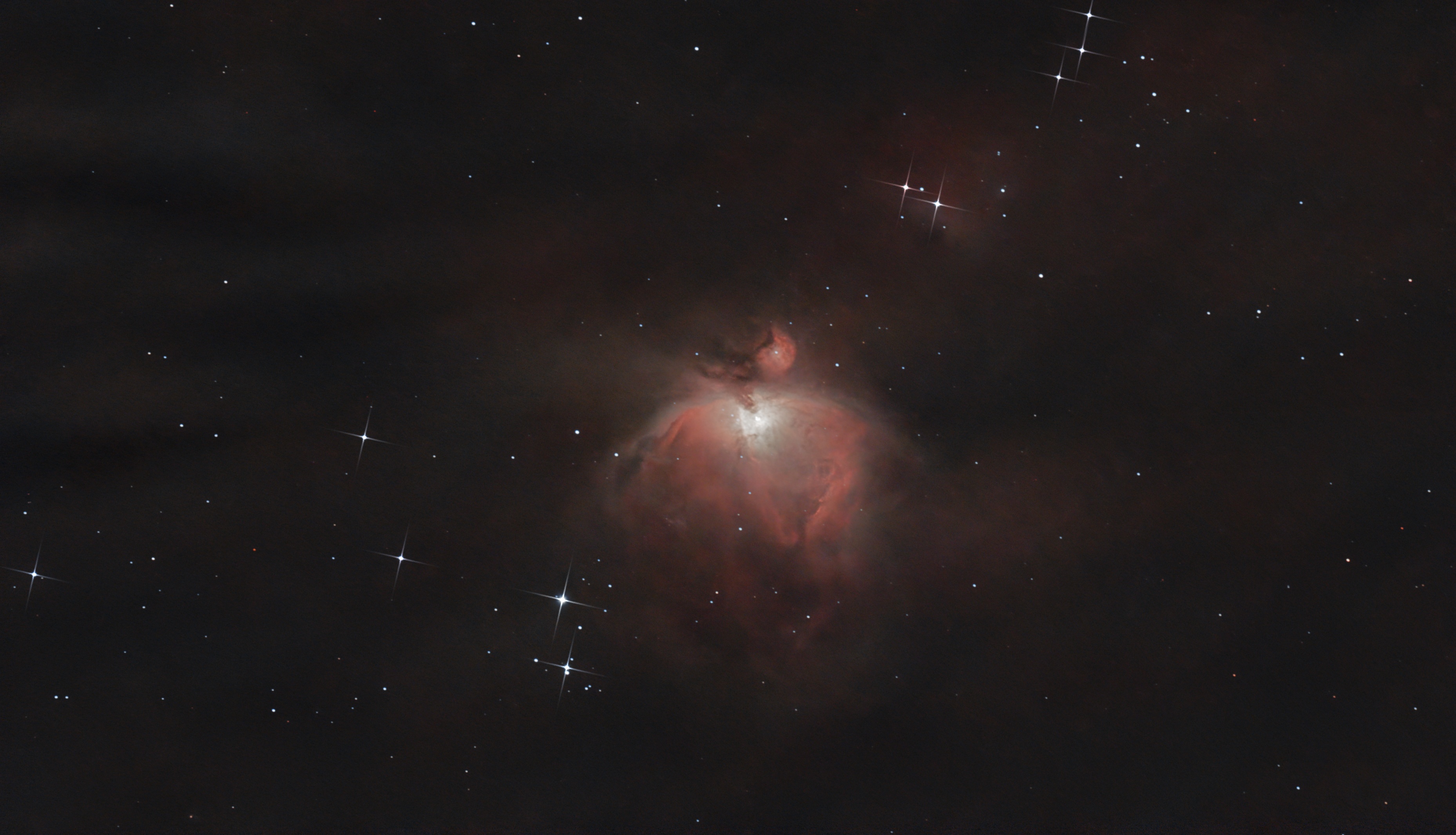 Orion winter night sky